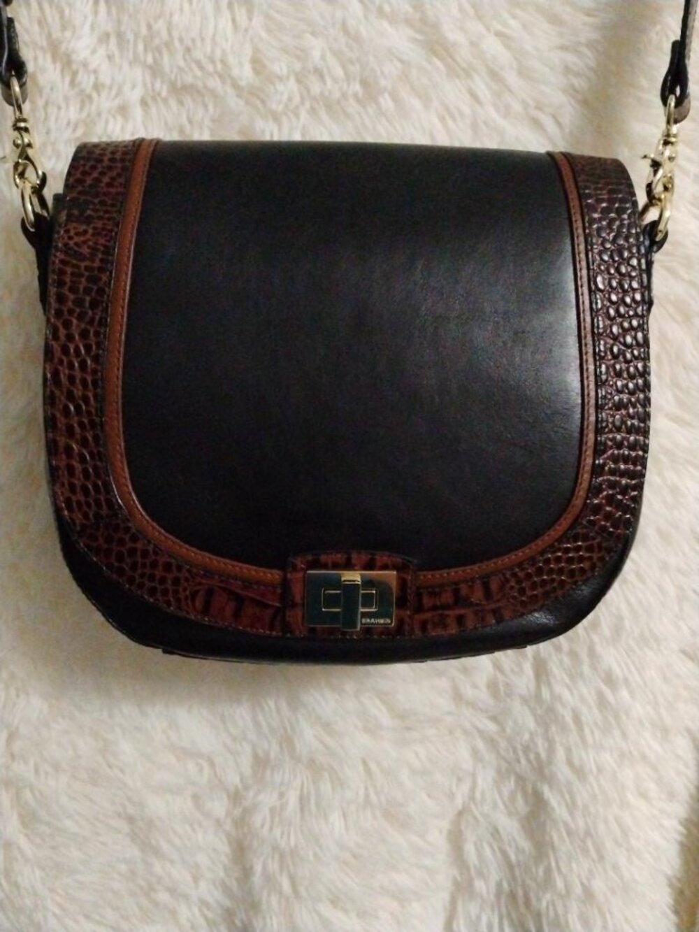 Brahmin Sonny Crossbody Bag Vintage  EUC